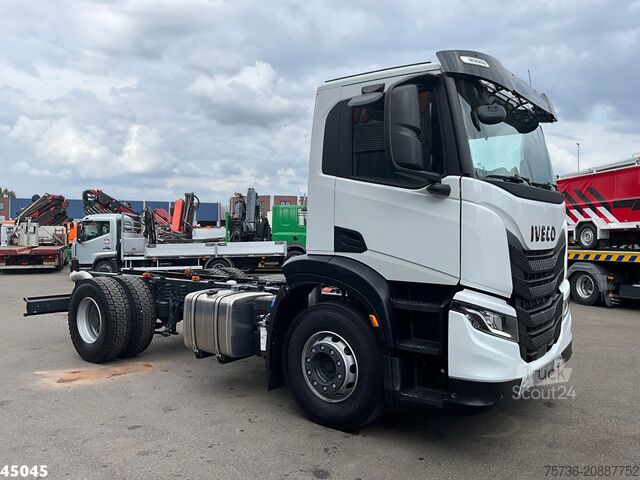 Châssis avec cabine Iveco Stralis AD200X36 Huisvuilwagen Chassis NEW & UN...
