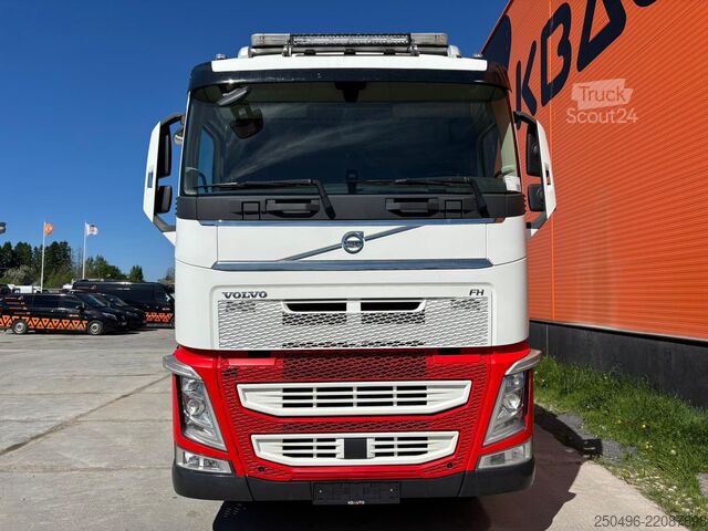 Avoin runko Volvo FH 500 6x2 FASSI F195A.2.25 / PLATFORM L=6509 mm