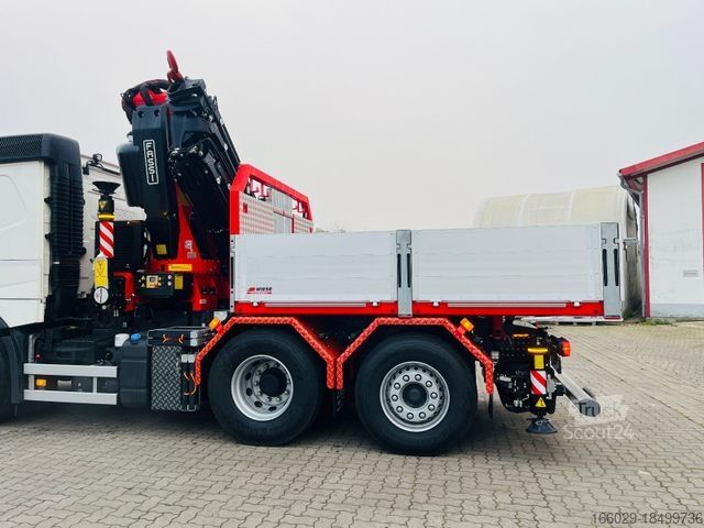 Lastbilmonteret kran VOLVO Volvo FMX 540 6x2 mit F545RA.2.28