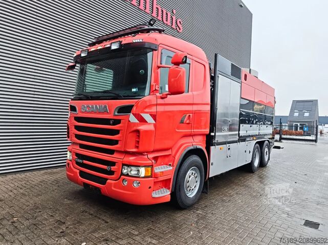 Sesalno vozilo Scania R500 V8 6x2 Müller Canalmaster CMF 170KT 10.000...