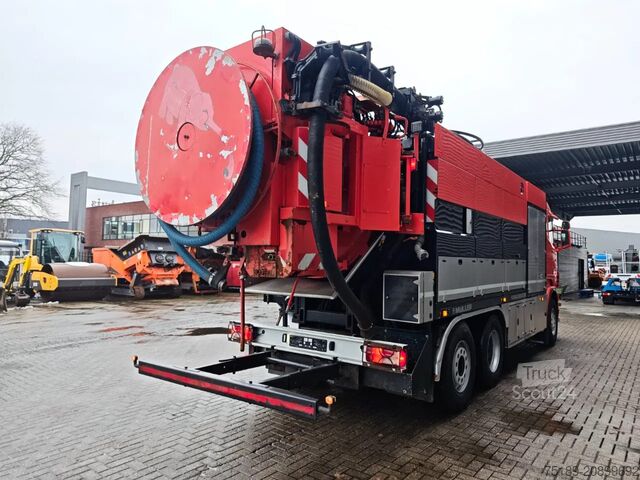 Sesalno vozilo Scania R500 V8 6x2 Müller Canalmaster CMF 170KT 10.000...