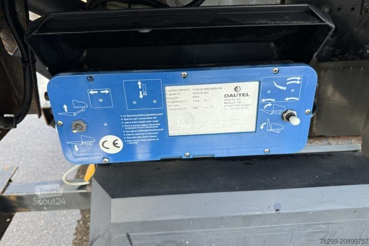 Camion caisson Mercedes-Benz Atego 1528 4x2 Koffer+HB / Swiss-Vehicle