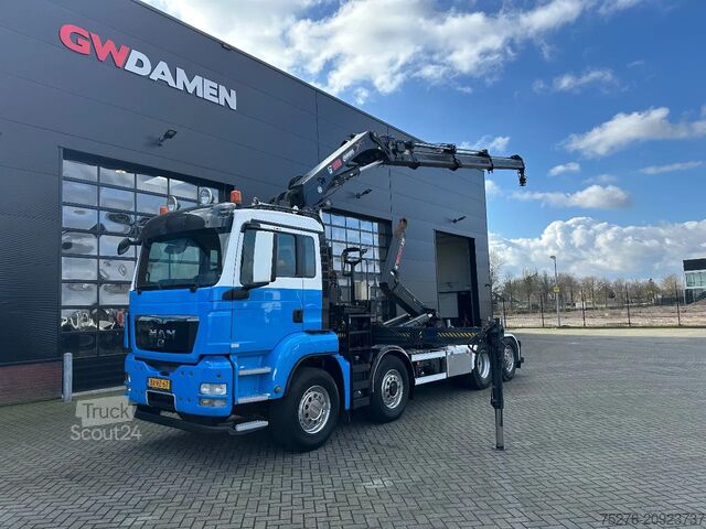 Haakarmsysteem MAN TGS 35.440 8x4 H-6 Hydrodrive Haak/Hiab 288 EP-...