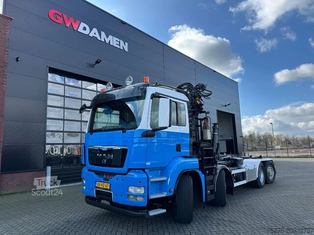 Haakarmsysteem MAN TGS 35.440 8x4 H-6 Hydrodrive Haak/Hiab 288 EP-...