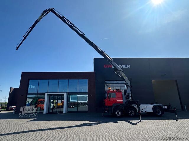 Kranbil MAN 29.464 6x6 Tractor unit Palfinger PK 44002+Fly ...