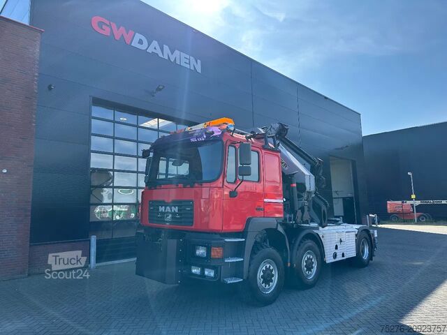 Kranbil MAN 29.464 6x6 Tractor unit Palfinger PK 44002+Fly ...