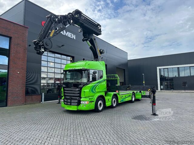 Camión grúa Scania R440 8x2 Palfinger PK 78002 FlyJib,Winch Euro 6