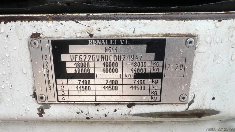 Standard-SZM Renault Premium 400 (POMPE MANUELLE / MANUAL PUMP / EUR...