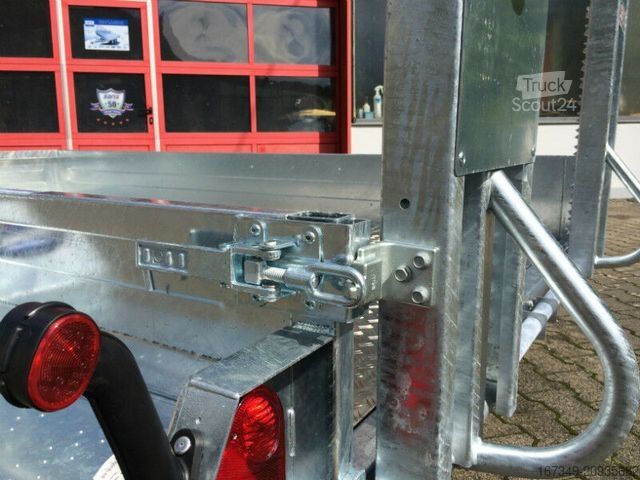 Remolque de plataforma baja SARIS Magnum Explorer 3500 - 3.500kg Baggertransporter