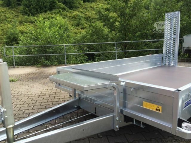 Remolque de plataforma baja SARIS Magnum Explorer 3500 - 3.500kg Baggertransporter