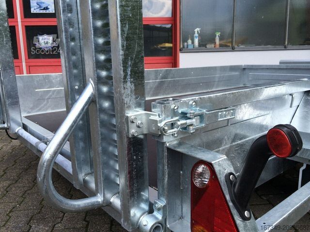 Remolque de plataforma baja SARIS Magnum Explorer 300 - tiefer Baggertransporter