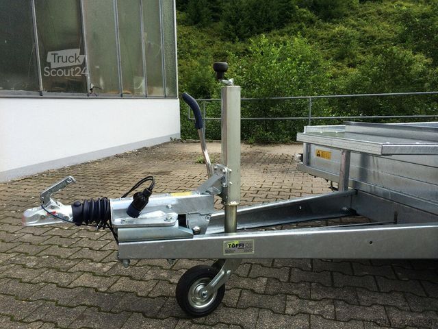 Remolque de plataforma baja SARIS Magnum Explorer 300 - tiefer Baggertransporter