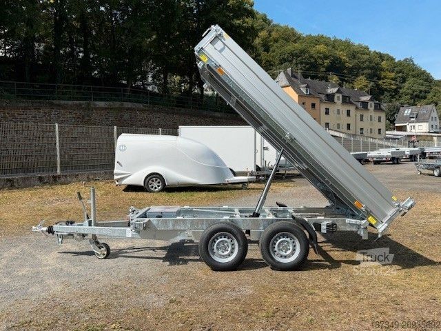 Dreiseitenkipper Anhänger BÖCKMANN DK-AL 3218/35 P 3,24 x 1,80 x 0,35m elektr.+Hand