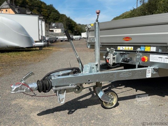 Dreiseitenkipper Anhänger BÖCKMANN DK-AL 3218/35 P 3,24 x 1,80 x 0,35m elektr.+Hand