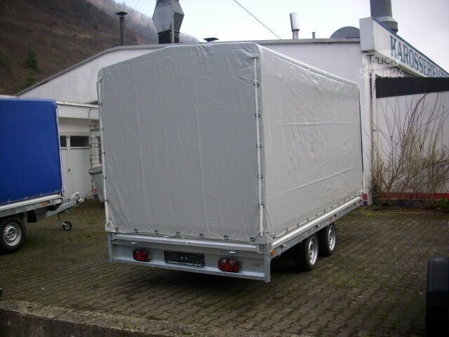 Autós utánfutó SARIS PL 2027 mit Plane 4,06 x 2,04 x 2,00m