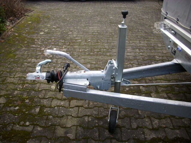 Autós utánfutó SARIS PL 2027 mit Plane 4,06 x 2,04 x 2,00m