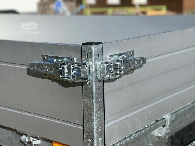 Remolque volquete trilateral SARIS K3 306 184 3500 - elektrisch mit Rampenschächten