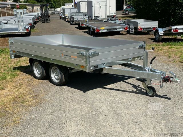 Autós utánfutó SARIS PL 306 170 2700 kg - mit niedrig Fahrwerk