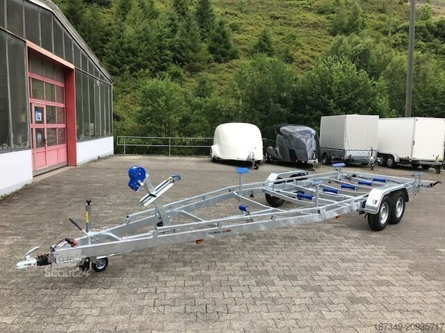 Przyczepa do łodzi TPV TRAILERS BA 3500kg - Seilwinde & verstärkter Rahmen!