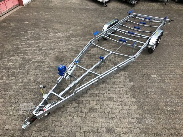 Przyczepa do łodzi TPV TRAILERS BA 3500kg - Seilwinde & verstärkter Rahmen!