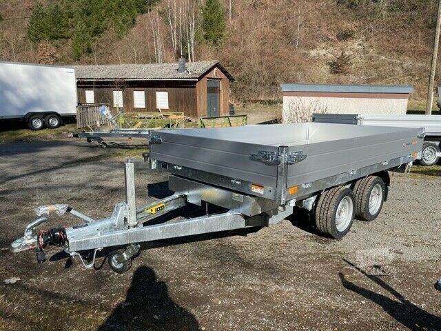 Remolque volquete trilateral SARIS K3 306 170 2700 E elektrisch mit Rampenschächten