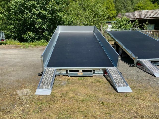 Remorque porte-voitures SARIS TP 406 204 2700kg - mit 35cm Alu Wänden kippbar
