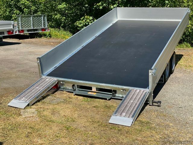 Remorque porte-voitures SARIS TP 406 204 2700kg - mit 35cm Alu Wänden kippbar