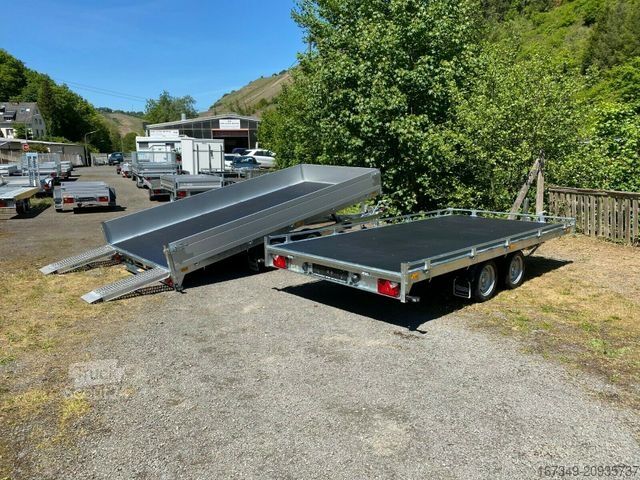 Remorque porte-voitures SARIS TP 406 204 2700kg - mit 35cm Alu Wänden kippbar