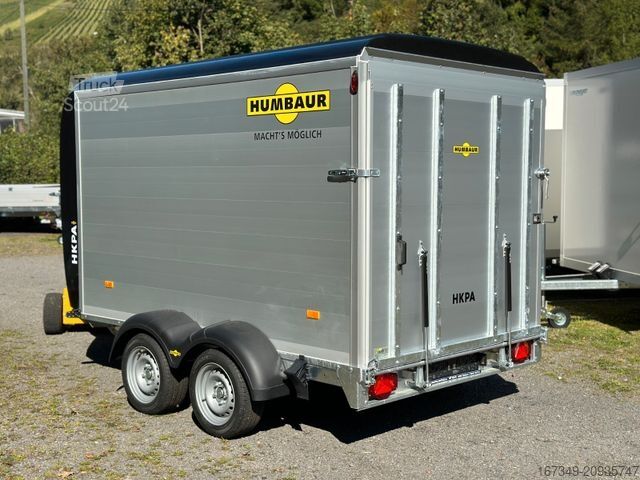 Причіп для мотоцикла HUMBAUR HKPA 263217 - Design Motorradanhänger Alu/Poly