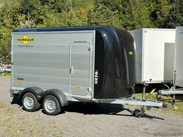 Причіп для мотоцикла HUMBAUR HKPA 263217 - Design Motorradanhänger Alu/Poly