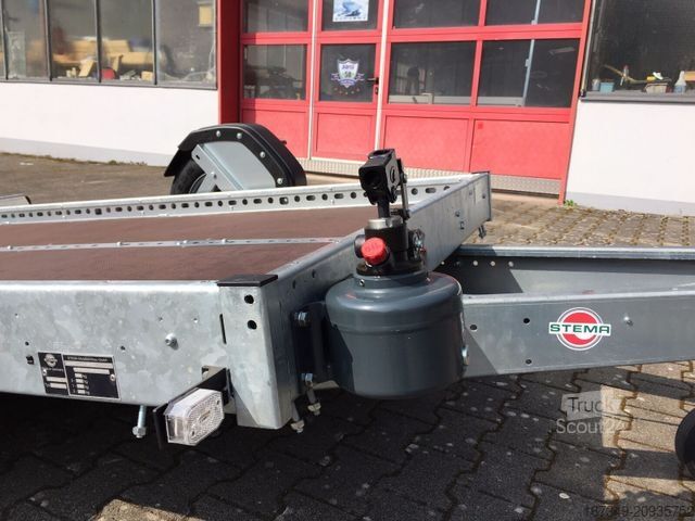 Motociklu piekabe STEMA WOM XT Absenkanhänger - Ideal für 2 Motorräder!