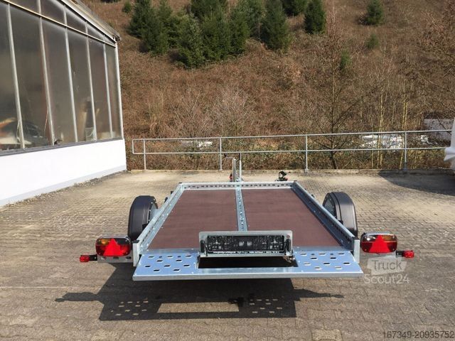 Motociklu piekabe STEMA WOM XT Absenkanhänger - Ideal für 2 Motorräder!