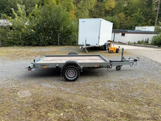 Motociklu piekabe STEMA WOM XT 1.300kg - Absenkanhänger für 2 Motorräder