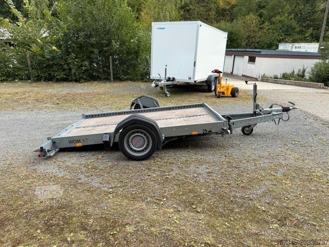 Motociklu piekabe STEMA WOM XT 1.300kg - Absenkanhänger für 2 Motorräder
