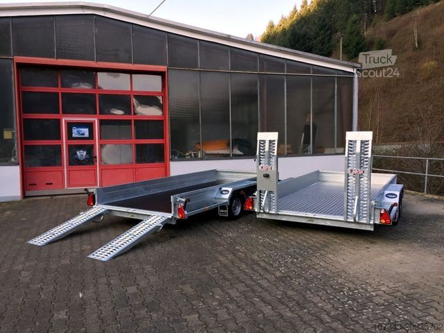 Remolque de plataforma baja SARIS Magnum Maxx 3500 - 4 Meter Tieflader