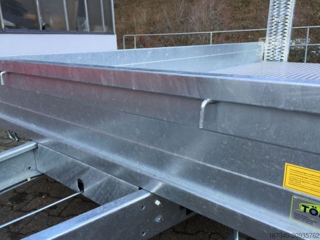 Remolque de plataforma baja SARIS Magnum Maxx 3500 - 4 Meter Tieflader