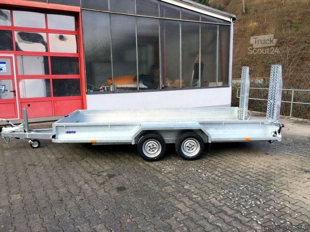 Remolque de plataforma baja SARIS Magnum Maxx 3500 - 4 Meter Tieflader