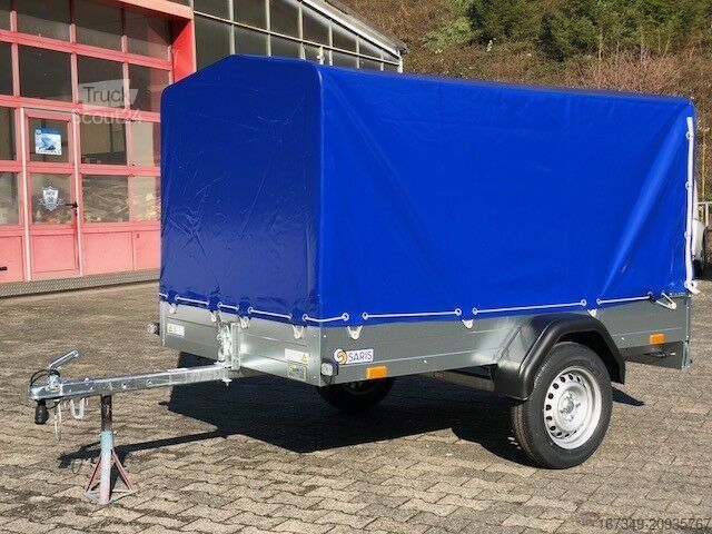 Remorque ouverte avec bâche SARIS King XL - 226 x 126 x 100cm - kippbar mit Plane!