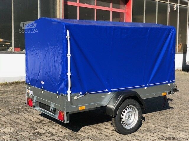 Remorque ouverte avec bâche SARIS King XL - 226 x 126 x 100cm - kippbar mit Plane!