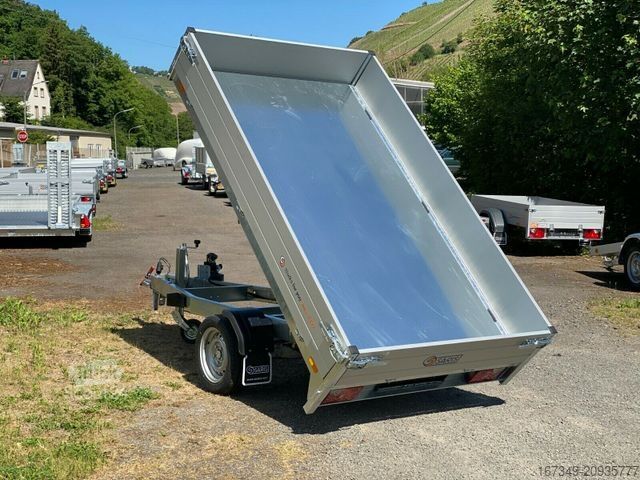 Üç yöne devirmeli römork SARIS Heckkipper - K1 256 150 1.500kg mit Handpumpe