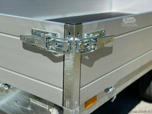 Remolque abierto SARIS PL 406 204 3500 kg - mit niedrig Fahrwerk