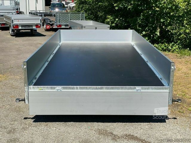 Autós utánfutó SARIS PL 406 204 3500 kg - mit niedrig Fahrwerk