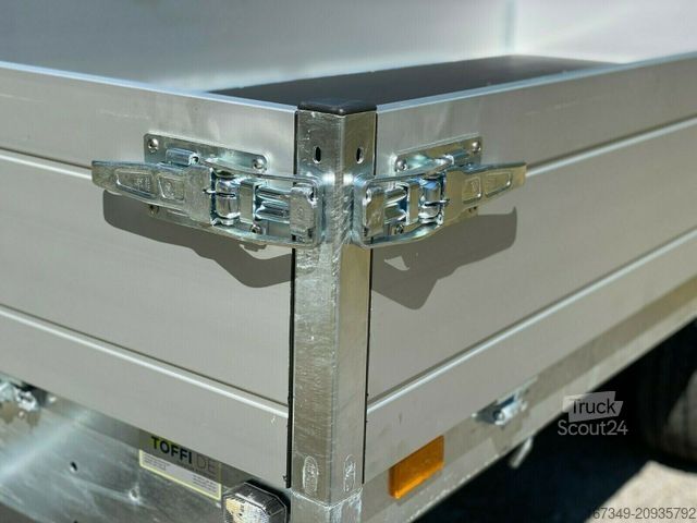 Autós utánfutó SARIS PL 406 204 3500 kg - mit niedrig Fahrwerk