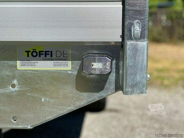 Autós utánfutó SARIS PL 406 204 3500 kg - mit niedrig Fahrwerk