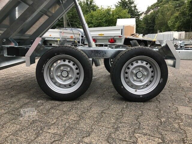 Трьохсторонній самоскидний причіп HUMBAUR HUK 272715 - Heckkipper mit 2.700kg!