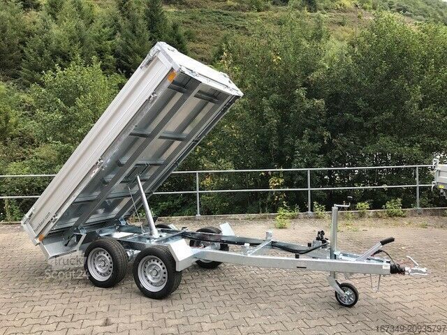 Трьохсторонній самоскидний причіп HUMBAUR HUK 272715 - Heckkipper mit 2.700kg!