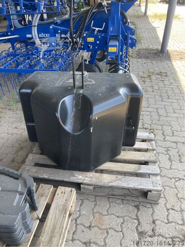 Onderdelen & accessoires  Gewicht BBP-2 1000kg Cat2 schw