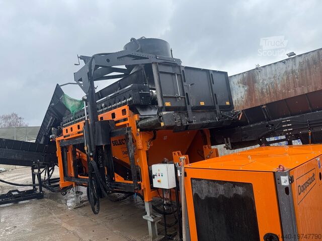Mobile modulare Vorbehandlungsanlage Doppstadt Mobile modulare Vorbehandlungsanlage
