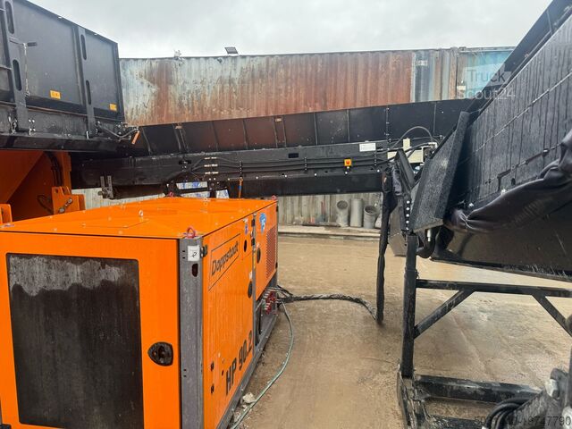 Mobile modulare Vorbehandlungsanlage Doppstadt Mobile modulare Vorbehandlungsanlage