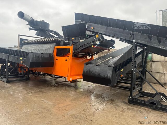 Κινητή αρθρωτή εγκατάσταση προεπεξεργασίας Doppstadt Mobile modulare Vorbehandlungsanlage